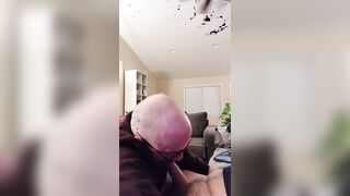 Andrew Meyer swallows a thick cock