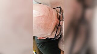 Mouthful of jizz for Andrew Meyer